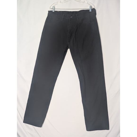 LEVI STRAUSS black workwear fit Mens Size W 36 L 34 Goth Grunge Punk Rock - Picture 1 of 8
